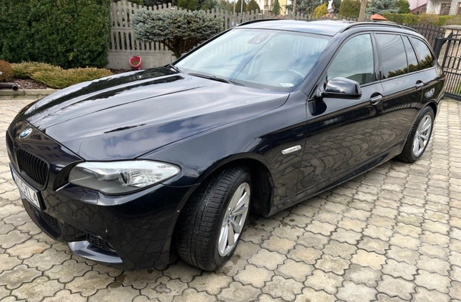 BMW Seria 5 cena 69999 przebieg: 199000, rok produkcji 2012 z Barczewo małe 596